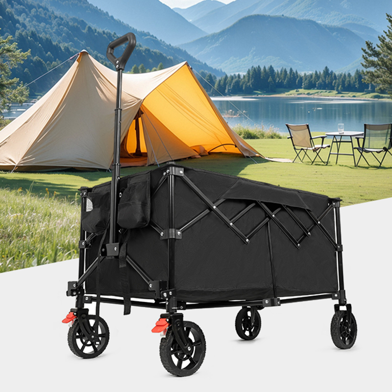 عربة ذات عجلات مزدوجة المحمل